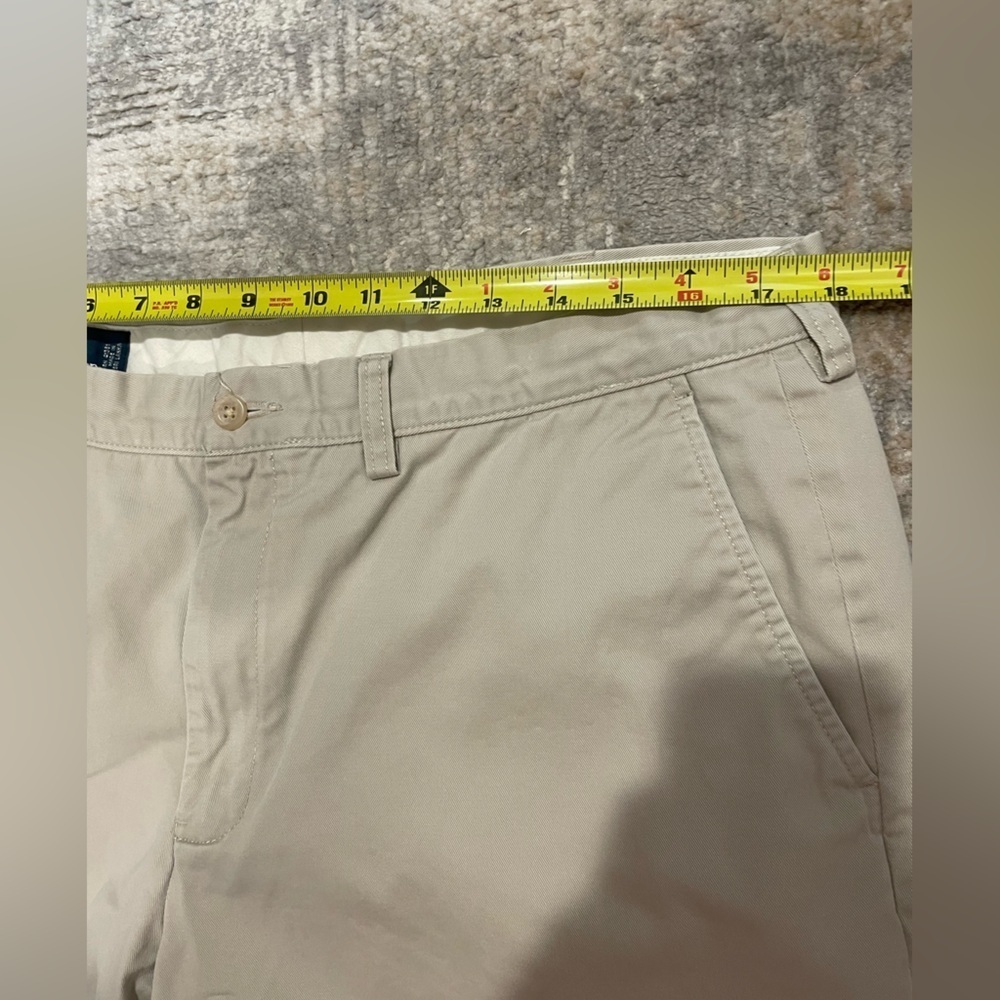 Vintage Polo Ralph Lauren Preston Pant Men’s 38x30 Tan Khaki Preppy Chino - Picture 8 of 11
